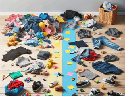 Fra kaos til organisering: Hvordan navnelapper redder børnefamilier